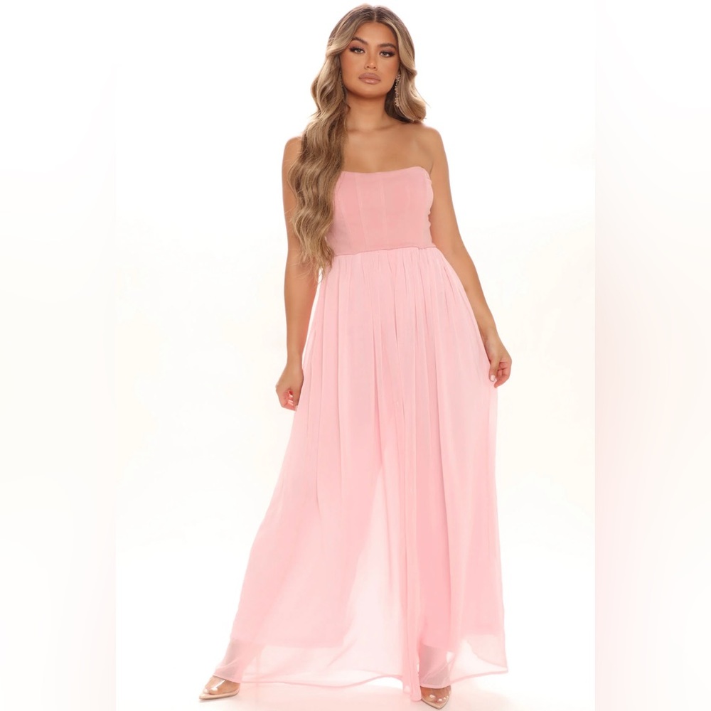Fashion Nova Pink Jumpsuit